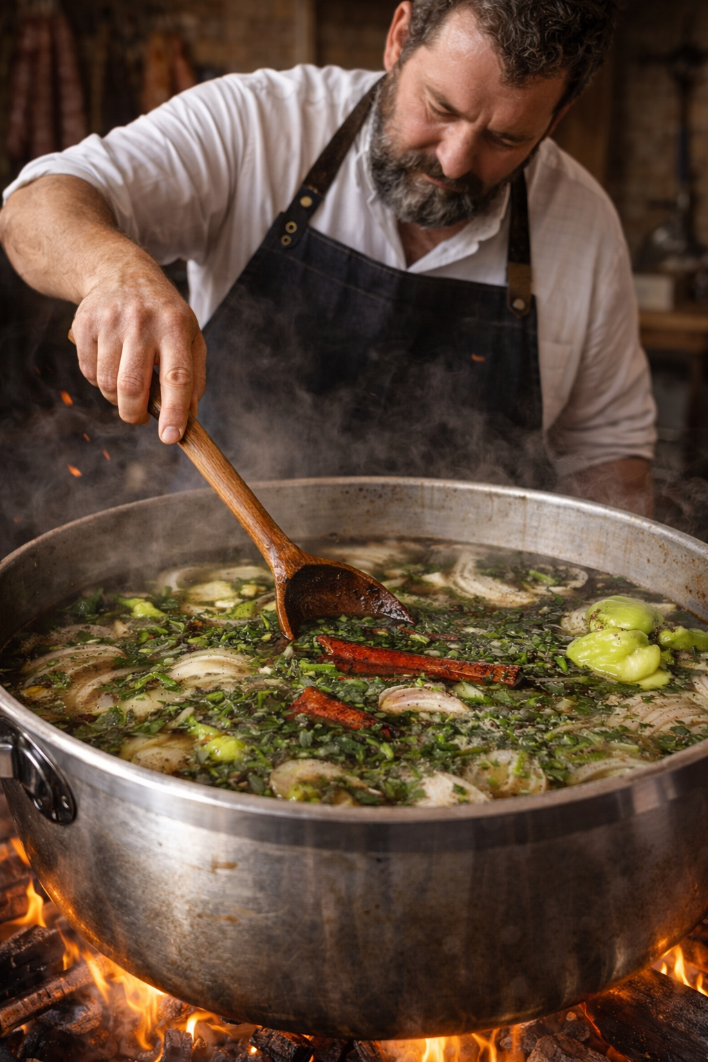 Boudin Cooking