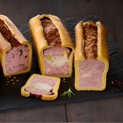TERRINE DE CANARD NOISETTES ET MIEL