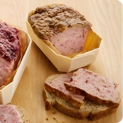 PETIT PATE AU FOIE DE CANARD & GIROLLES