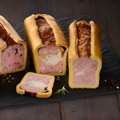PATE EN CROUTE DE VOLAILLE A L'ESTRAGON