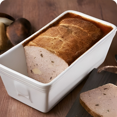 PATE AU CANARD ET AUX CEPES