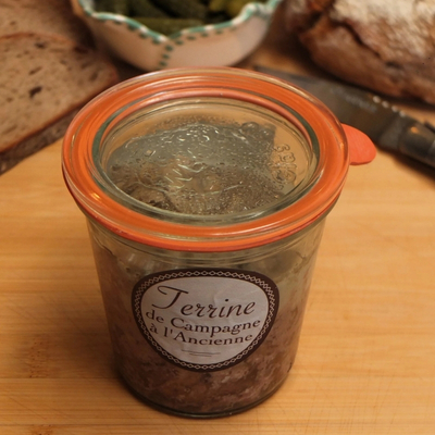 TERRINE DE CAMPAGNE A L'ANCIENNE