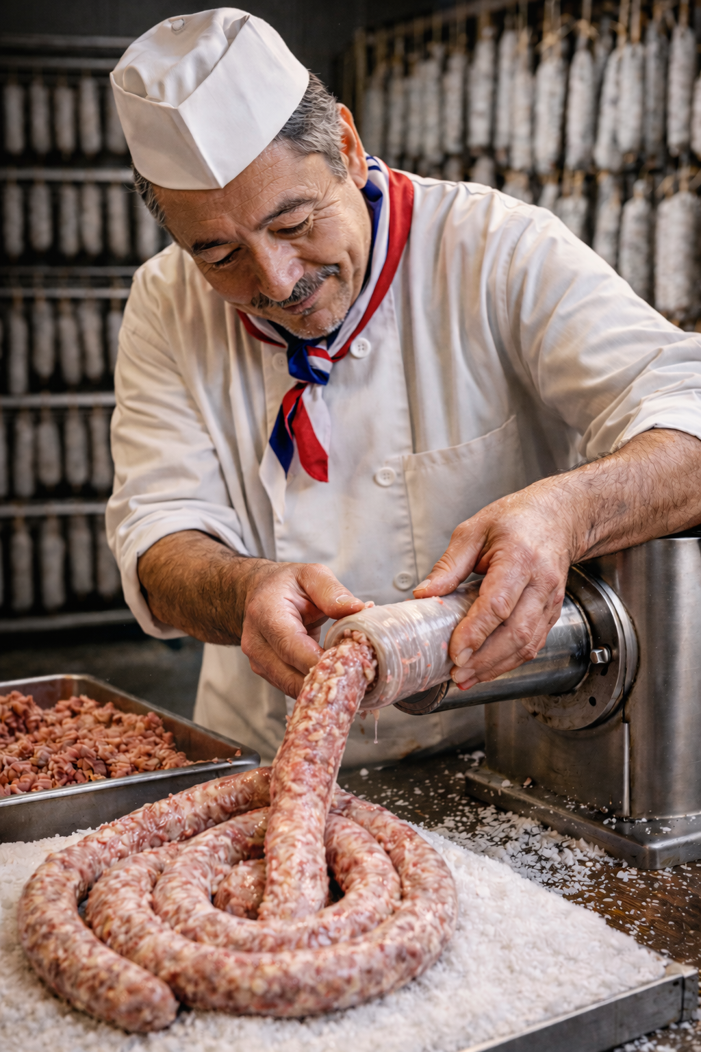 Saucisson Making